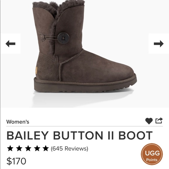 UGG | NWOT Bailey Button Booties - Picture 2 of 8